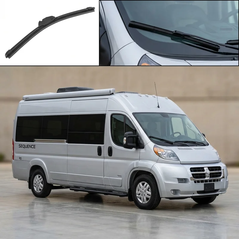 Driver Side Wiper Blade for Thor Motor Coach Sequence (2020 - 2023) - 1